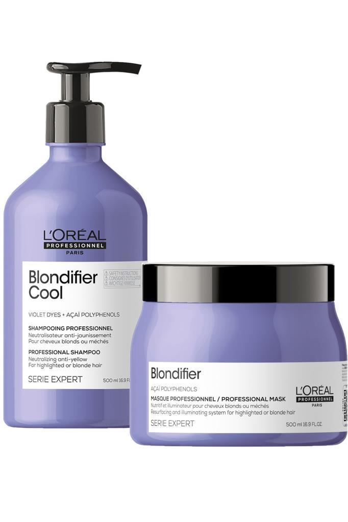 Loreal Serie Expert Blondifier Cool Saç Bakım Seti