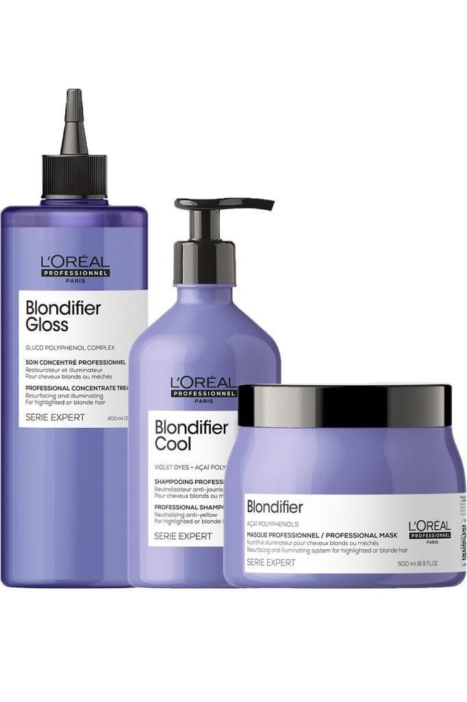 Loreal Serie Expert Blondifier Cool Saç Bakım Seti