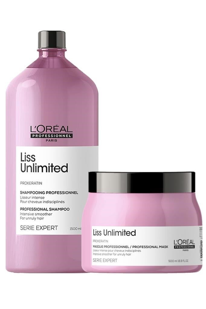 Loreal Serie Expert Liss Unlimited Saç Bakım Seti