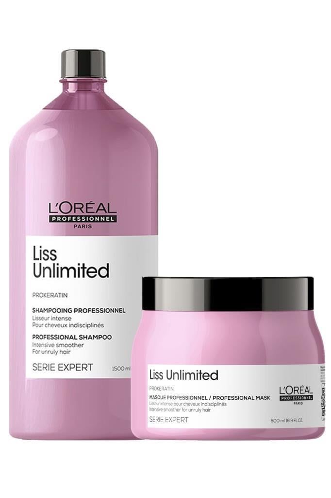 Loreal Serie Expert Liss Unlimited Saç Bakım Seti