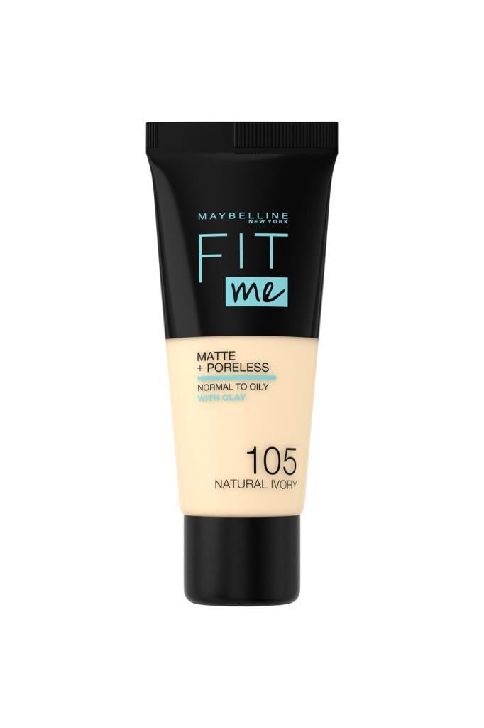 Maybelline New York Fit Me Matte Foundation 105 Natural Ivory