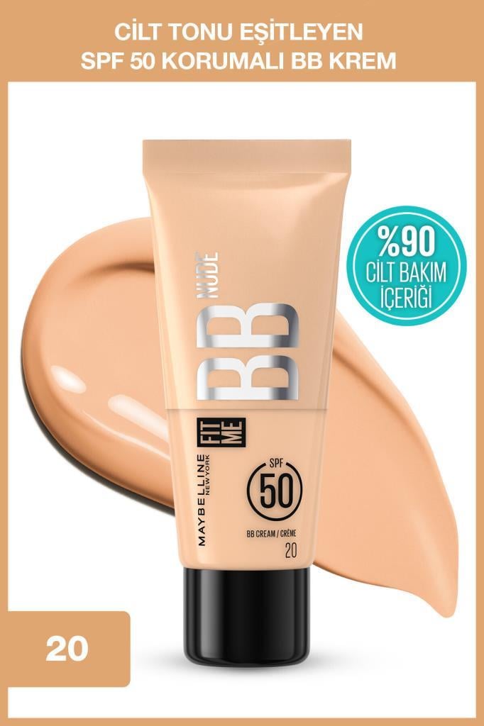 Maybelline New York Fit Me SPF50 BB Krem  20
