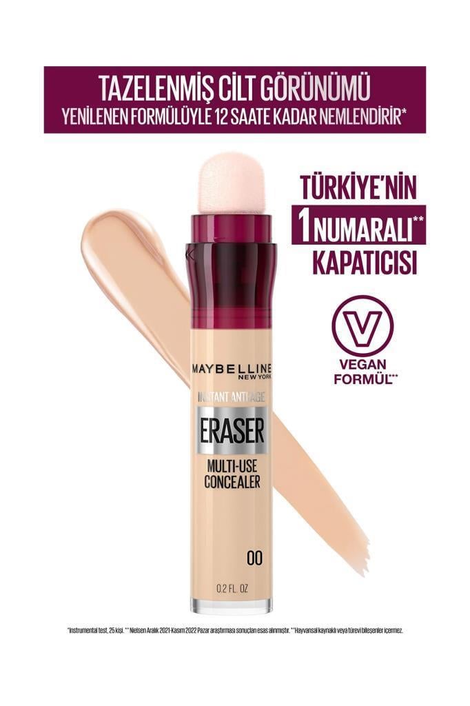 Maybelline New York Instant Anti Age Eraser 00 Ivory Kapatıcı