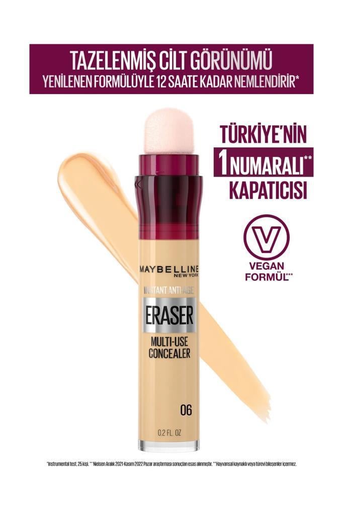 Maybelline New York Instant Anti Age Eraser 06 Neutralizer Kapatıcı