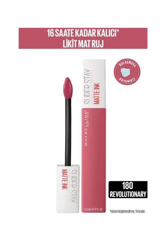 Maybelline New York Super Stay Matte Ink 180 Revolutionary Ruj