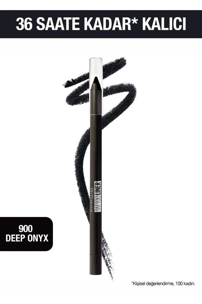 Maybelline New York Tattoo Liner Gel Pencil 900 Deep Onyx Göz Kalemi