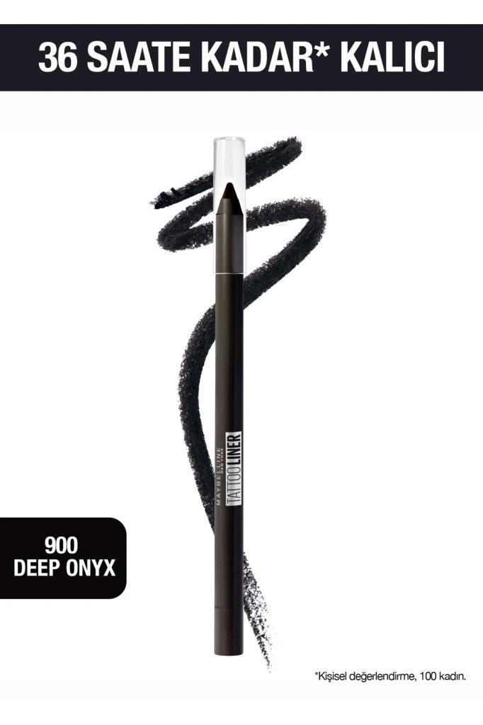 Maybelline New York Tattoo Liner Gel Pencil 900 Deep Onyx Göz Kalemi