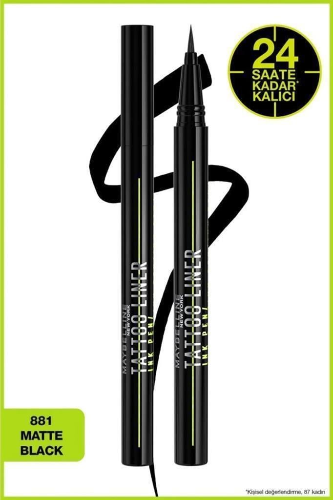 Maybelline New York Tattoo Liner Ink Pen 880 Jet Black Eyeliner