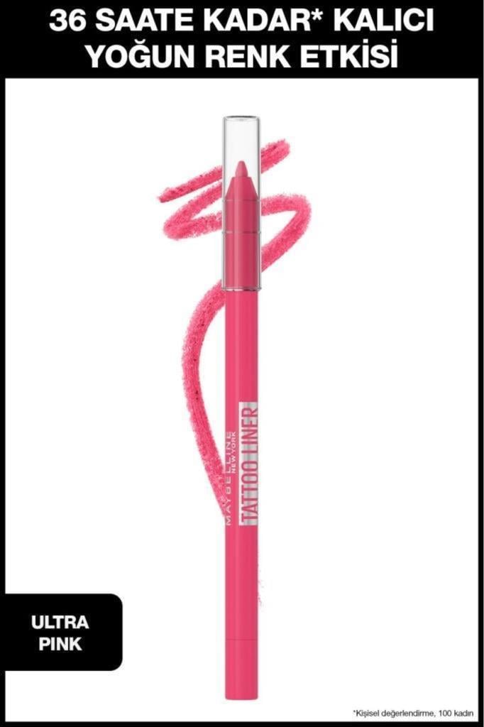 Maybelline New York Tattoo Liner Jel Göz Kalemi  Ultra Pink
