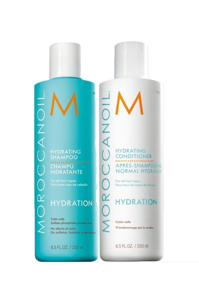 Moroccanoil Hydrating Şampuan 250 ml + Saç Kremi 250 ml