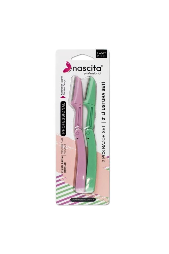 Nascita Professional Açılır/kapanır Yüz Ustura Seti 2'li 