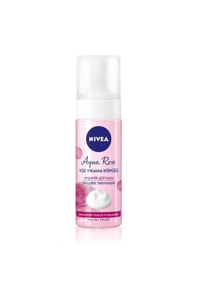 Nivea Aqua Rose Organik Gül Suyu Içeren 150 ml Yüz Temizleyici
