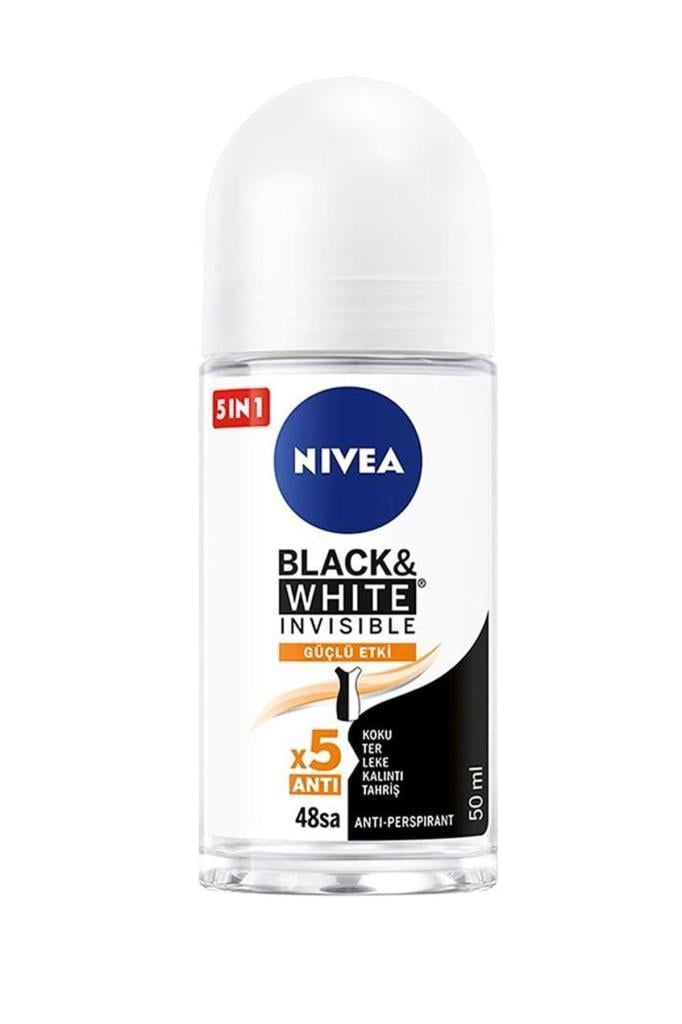 Nivea Black&White Güçlü Etki Roll On Deodorant 50 ml