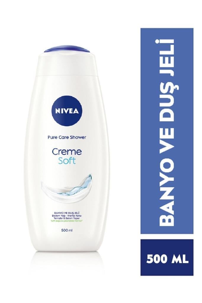 Nivea Creme Soft&Almond Oil Duş Jeli 500 ml