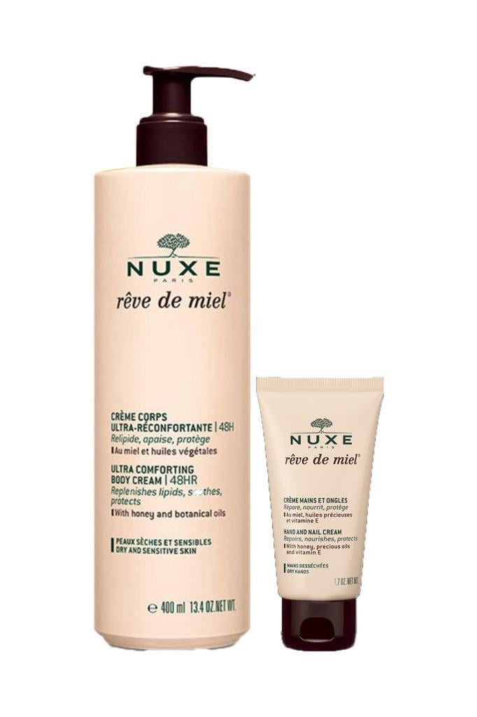 Nuxe Reve De Miel Vücut Kremi 400 ml + 15 ml El Kremi Hediye
