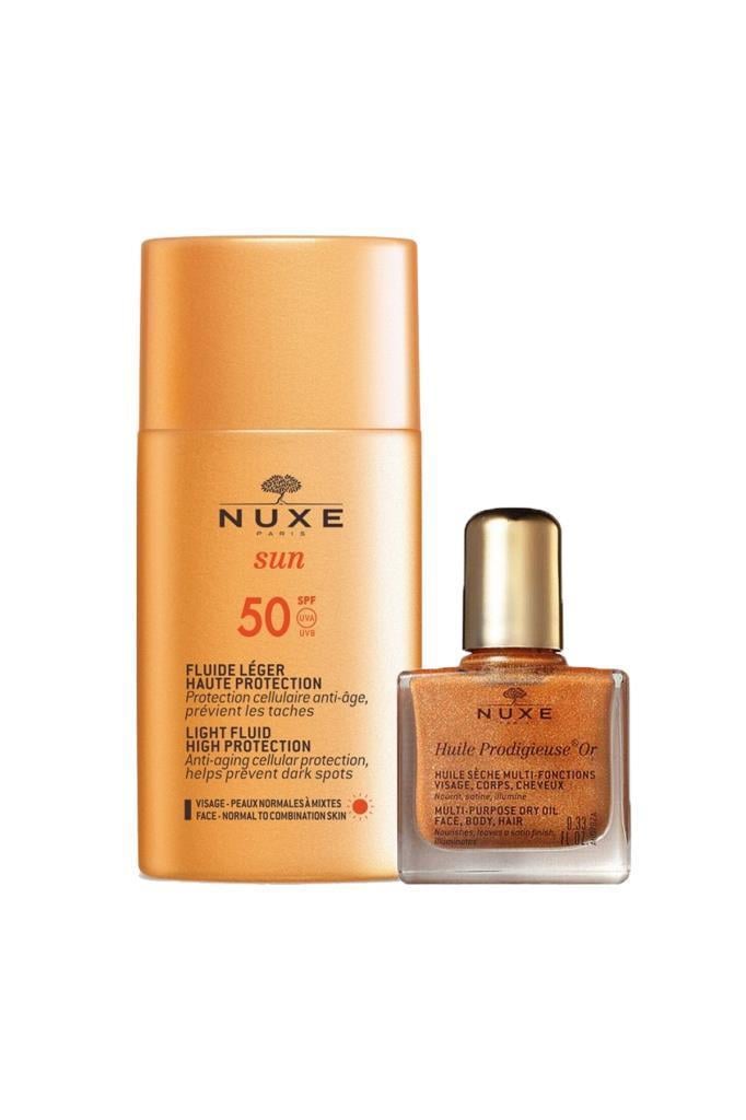 Nuxe Sun Light Fluid High Protection SPF50 50 ml Set