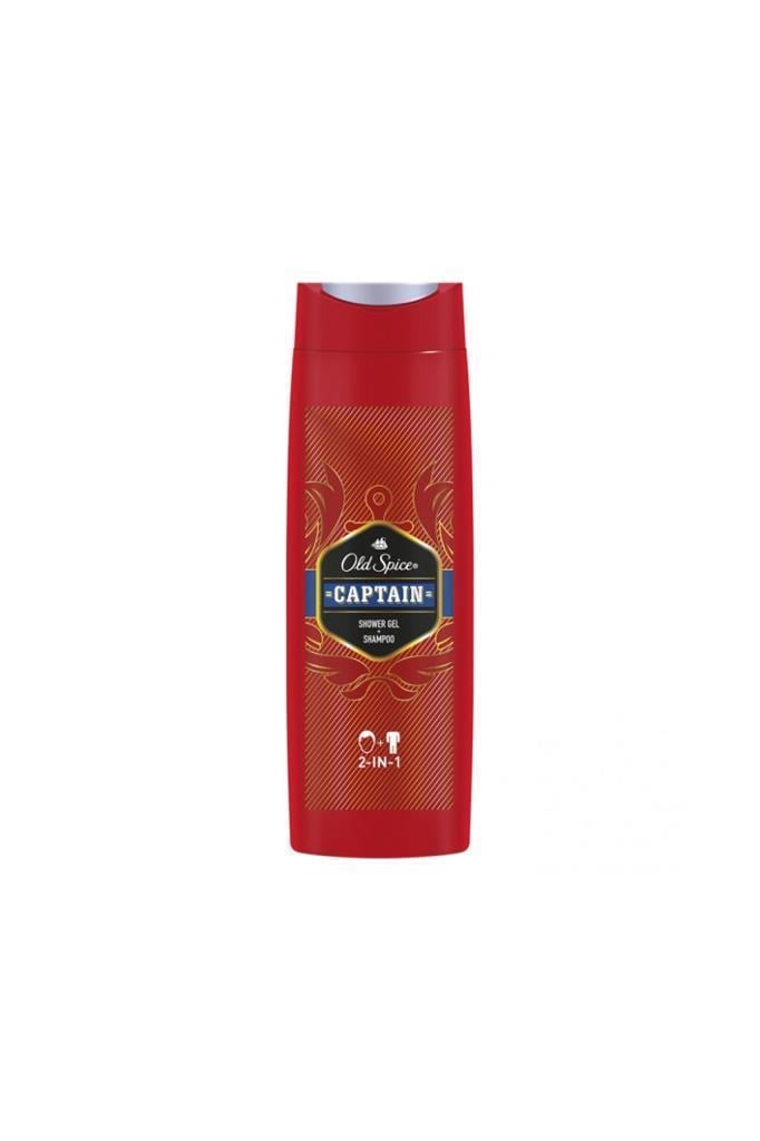 Old Spice Captain Shower Jel+Shampoo 400 ML