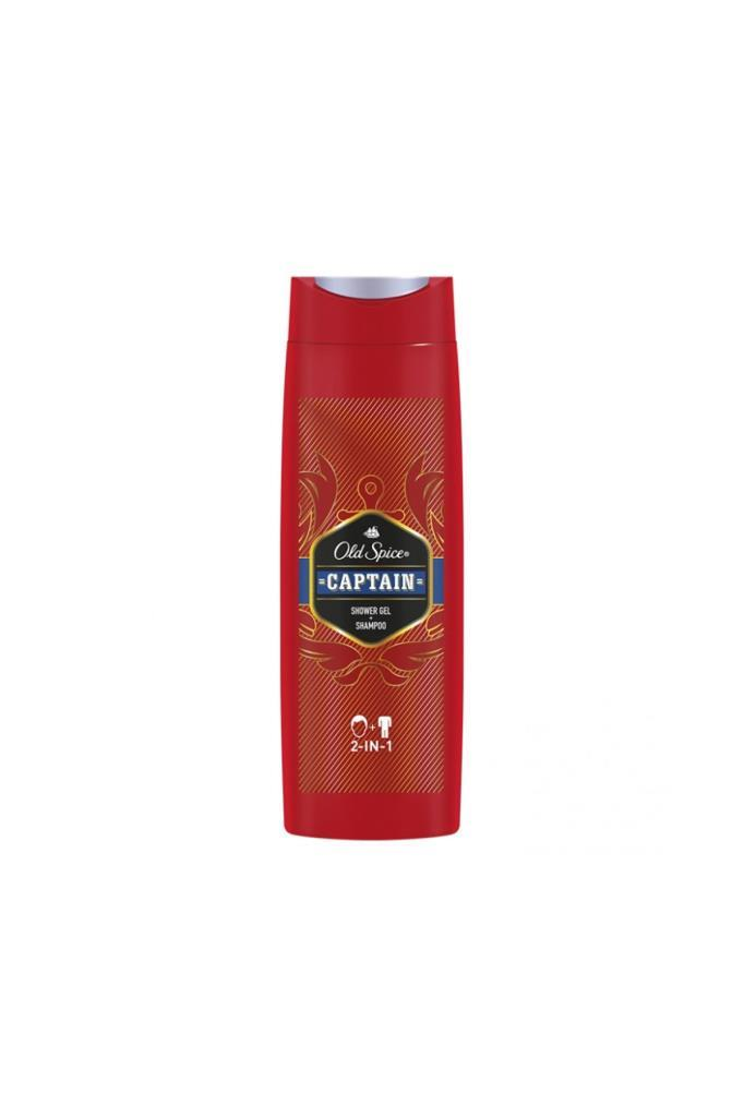 Old Spice Captain Shower Jel+Shampoo 400 ML