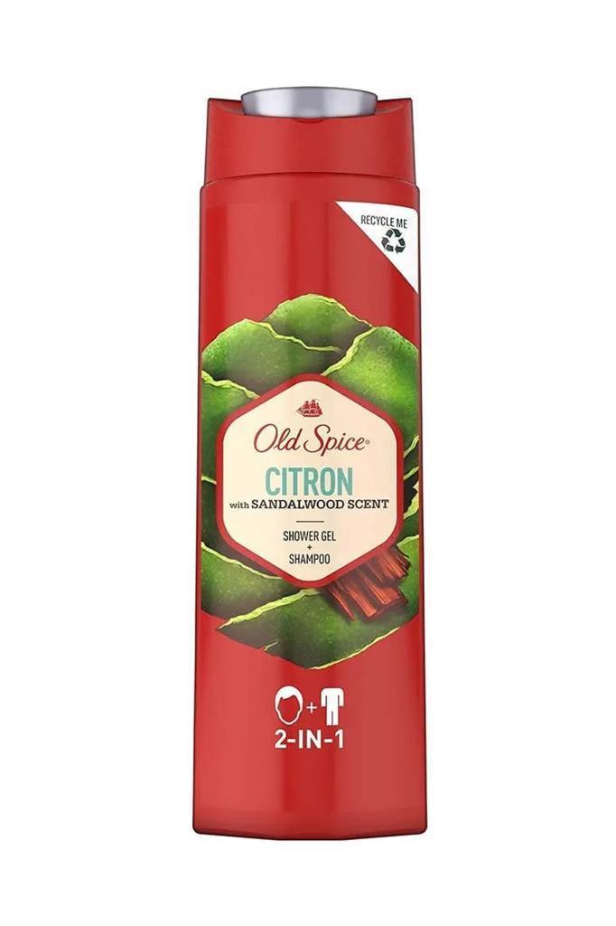 Old Spice Citron Sandalwood Scent Shower Gel Shampoo 2 In 1 400 ml