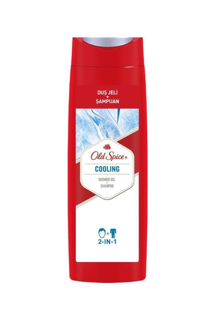 Old Spice Cooling Shower Gel Shampoo 2 In 1 400 ml 