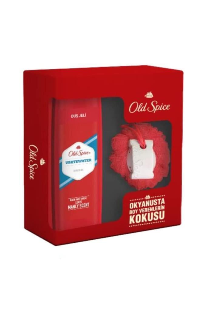 Old Spice Whitewater Duş Jeli 400 ml + Lif Hediye