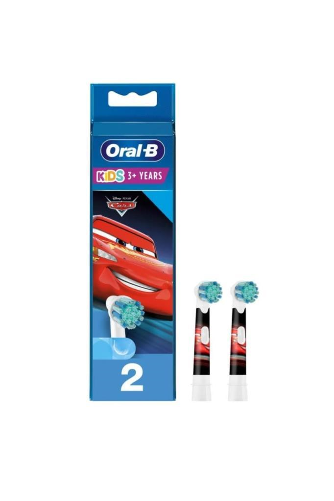 Oral-B Çocuklar Için Extra Yumuşak 2li Yedek Diş Fırça Başlığı CARS