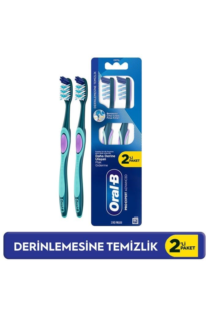Oral-B Pro-Expert Advanced Derinlemesine Temizlik Diş Fırçası