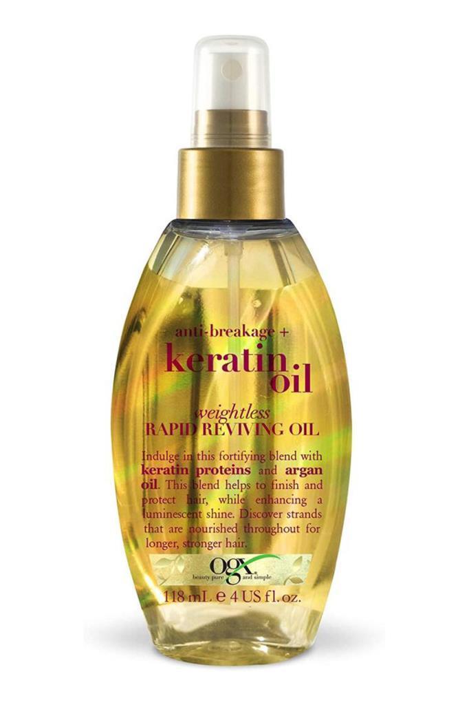 Organix Keratin Oil Kırılma Engelleyici Yağ 118 ml