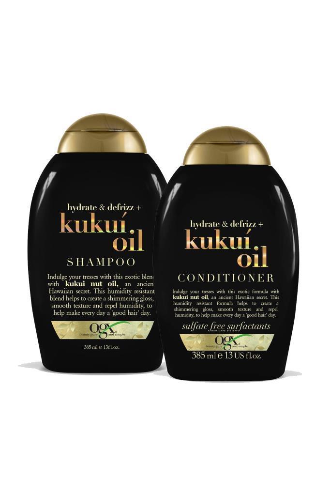 Organix Kukui Oil Şampuan 385 ml + Saç Kremi 385 ml