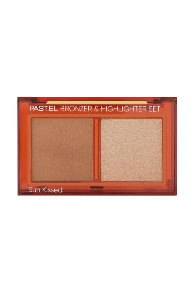 Pastel Bronzer&highlighter Set Sun Kissed - Bronzlaştırıcı Ve Aydınlatıcı 01 Natural Bronze & Soft Glow