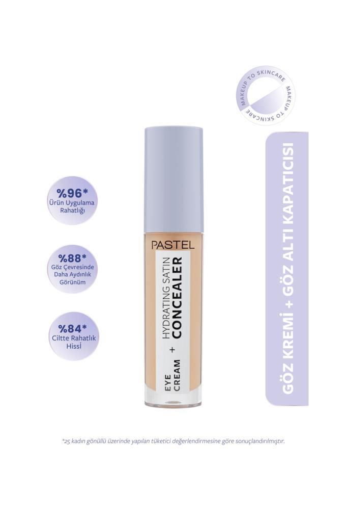 Pastel Eye Cream + Hydrating Satın Concealer 63 Milkshake