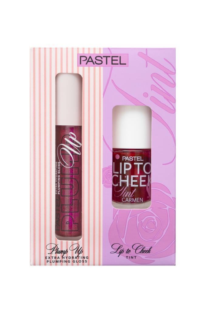 Pastel Plump Up Dudak Parlatıcısı 207 Mariposa&Lip To Cheek Tint 01 Carmen