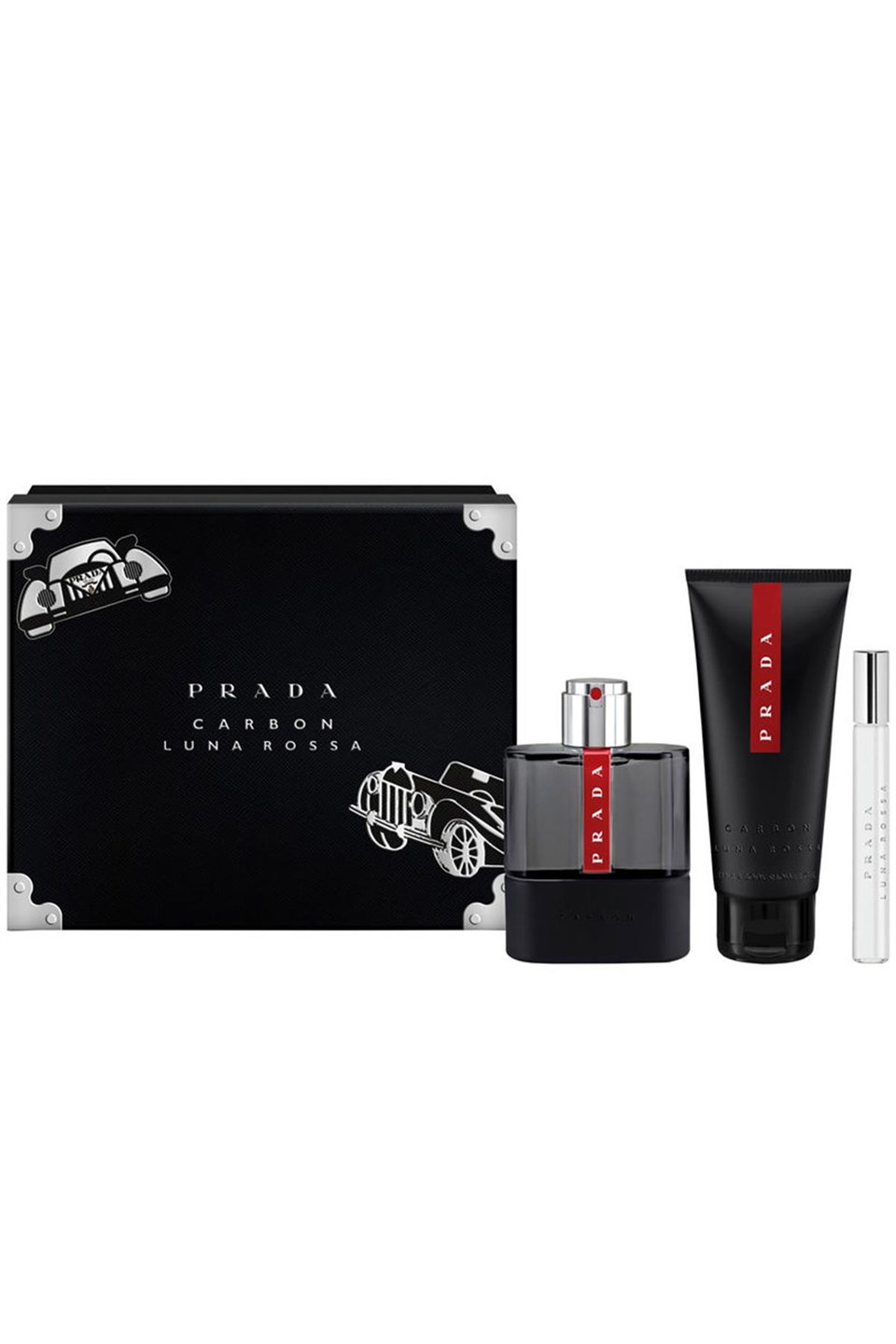 Prada Luna Rossa Carbon EDT 100 ml Erkek Parfüm Seti
