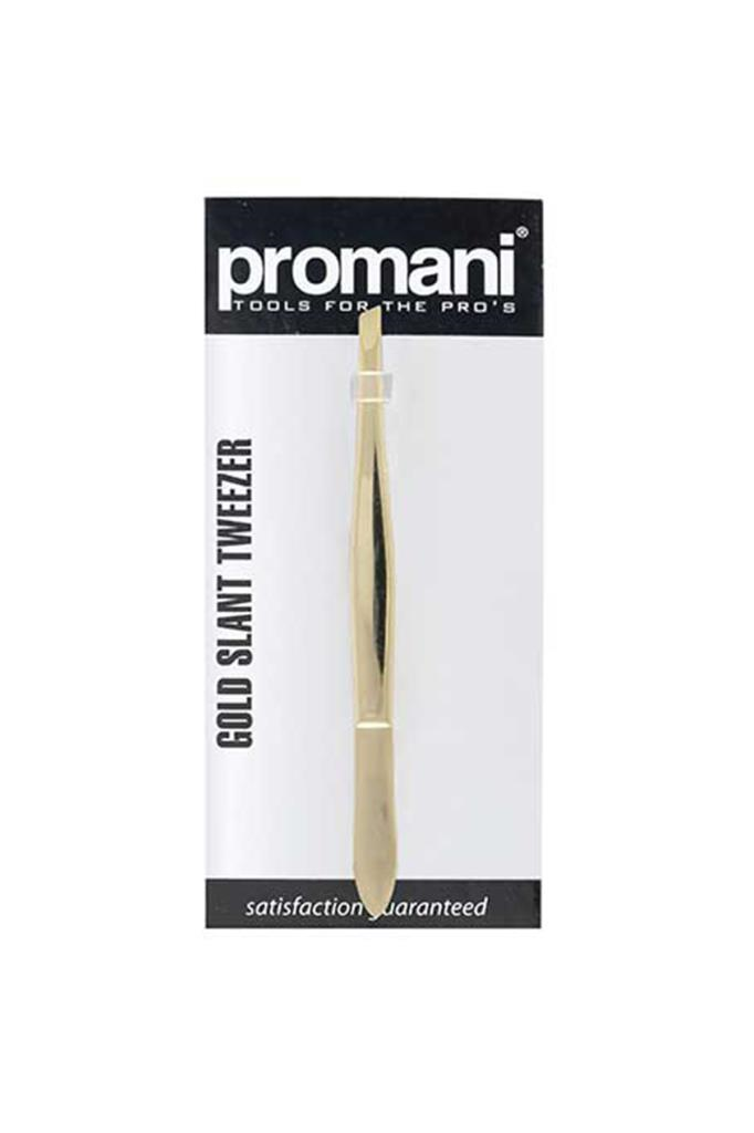 Promani PR923 Altın Eğik Uçlu Cımbız 