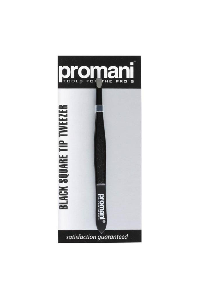 Promani Siyah Düz Uçlu Cımbız PR-920