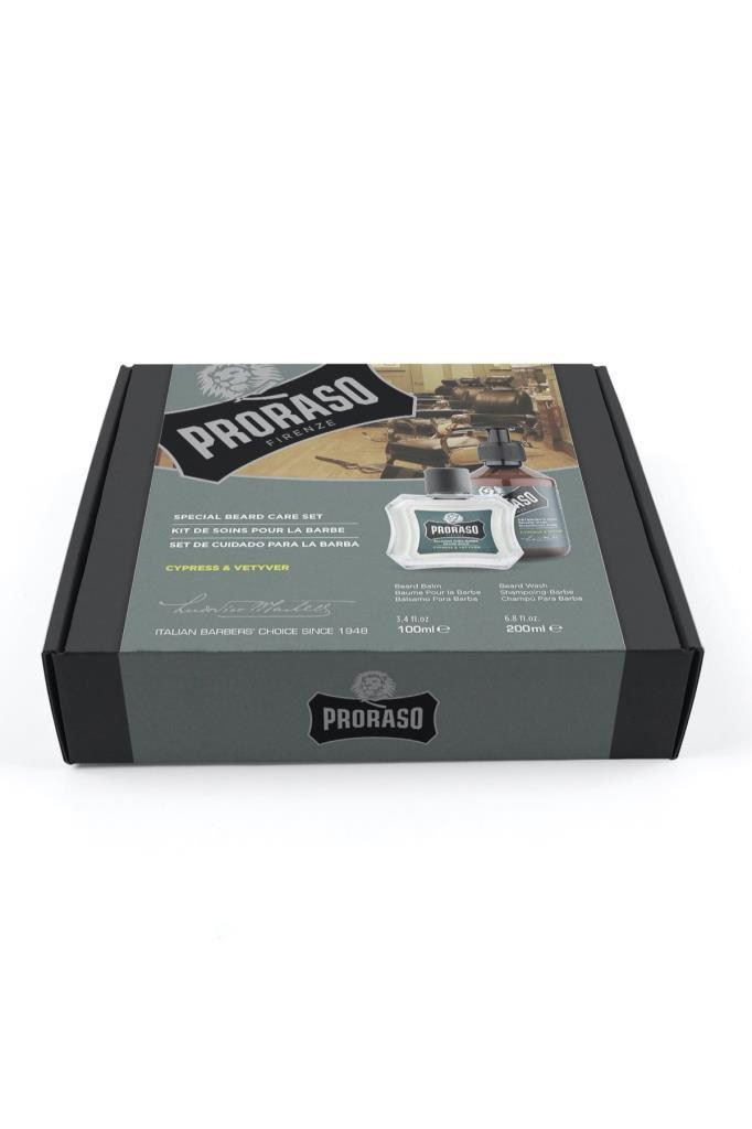 Proraso Special Beard Care Set Cypress&Vetyver 200 ml Sakal Bakım Set