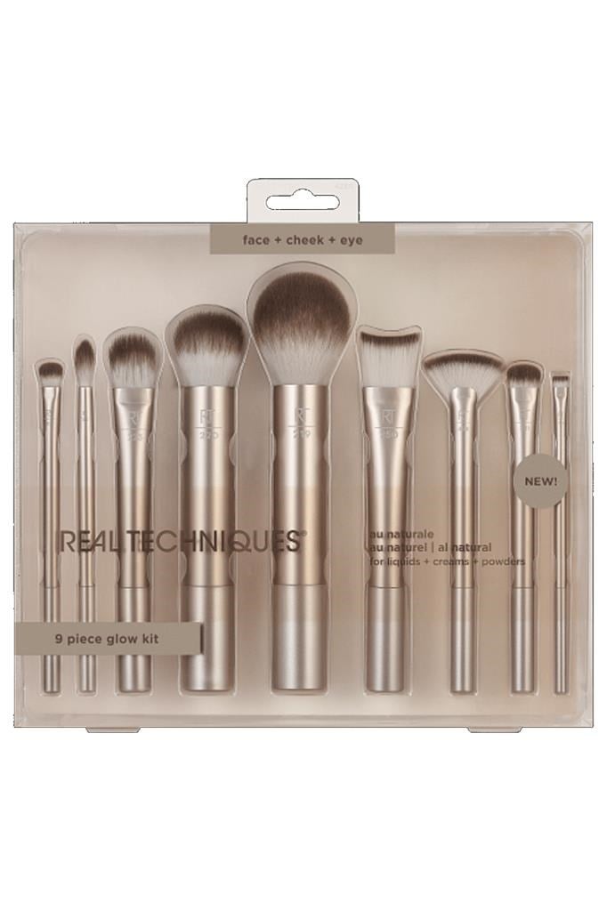 Real Techniques Al Natural 9 Piece Glow Kit -RT4266 Makyaj Fırça Seti