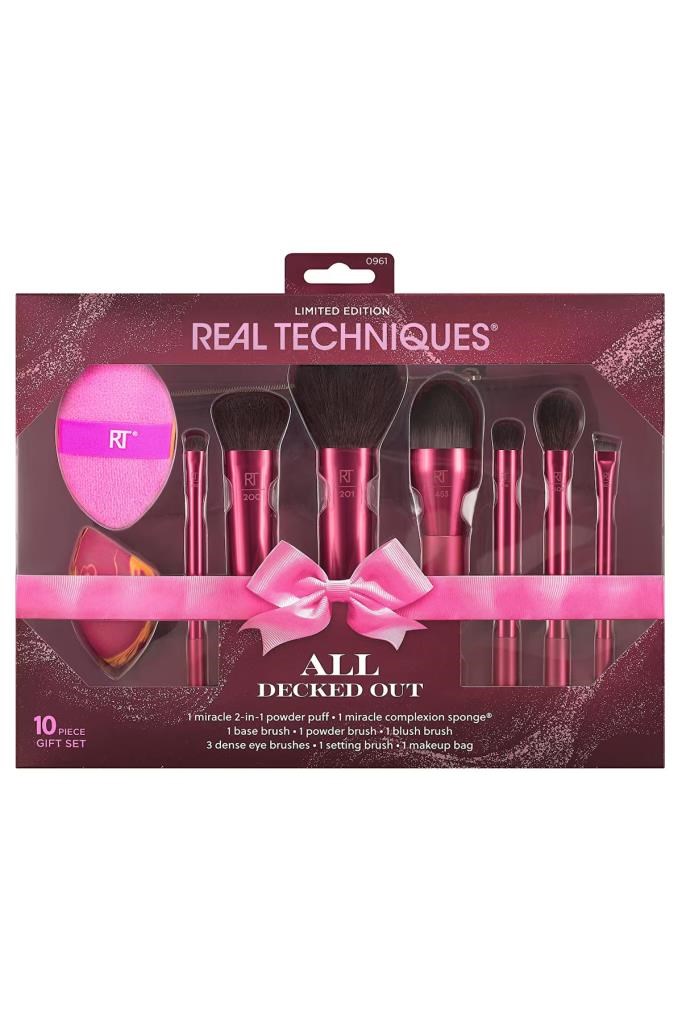 Real Techniques All Decked Out 10 Parça Makyaj Fırça Seti 