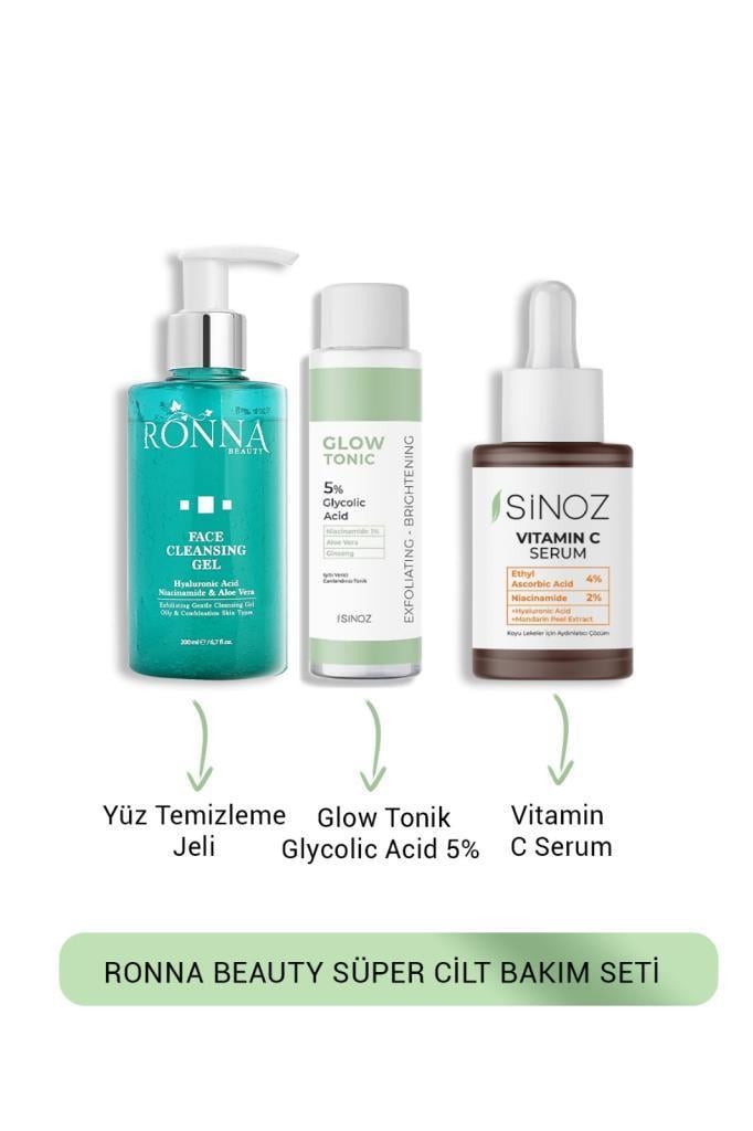 Ronna Beauty + Sinoz Süper Cilt Bakım Seti