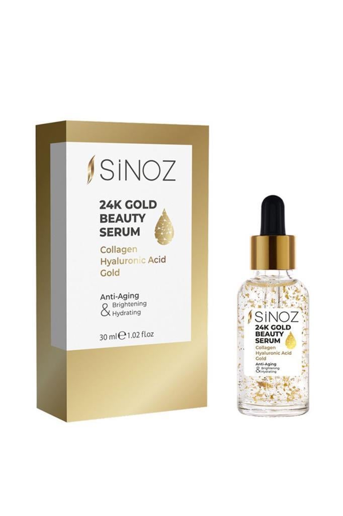 Sinoz 24K Altın Yüz Bakım Serumu 30 ml 