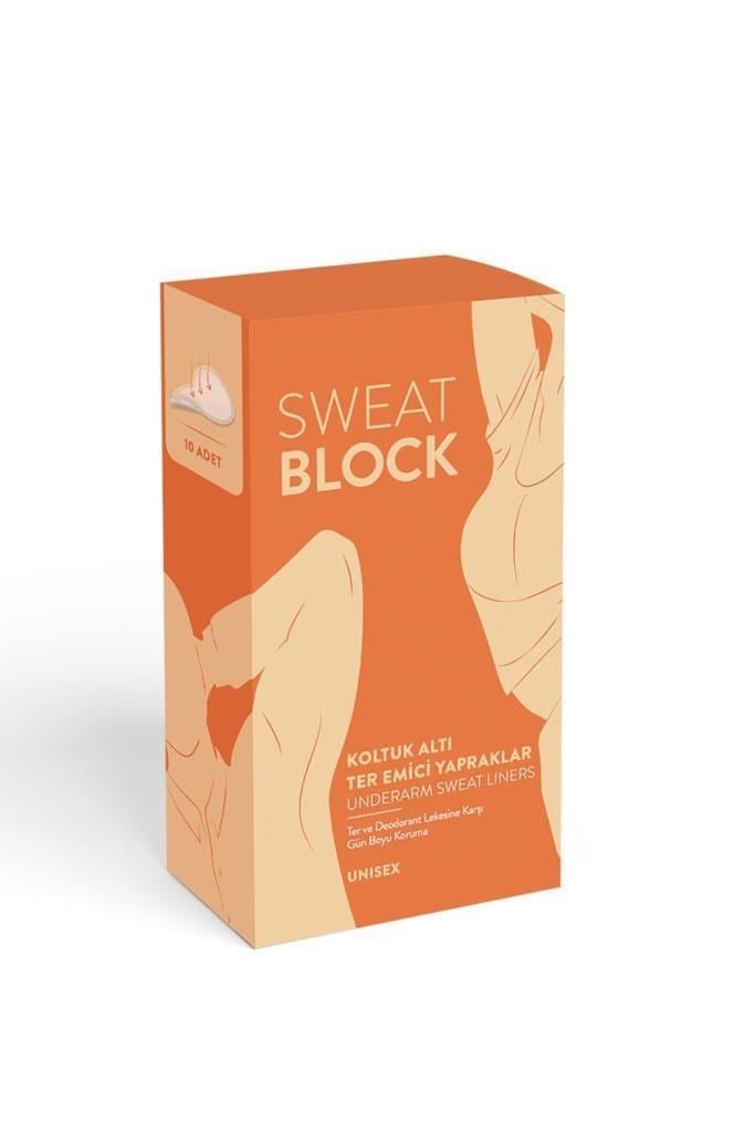 Sweat Block Koltuk Altı Ter Emici Yaprak 10 Adet