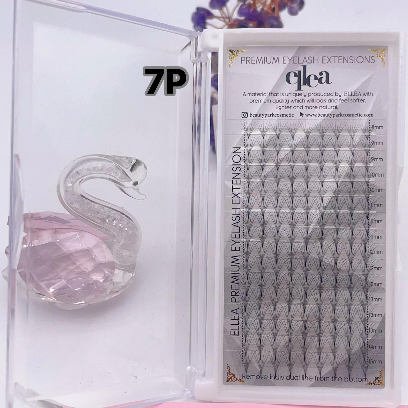 7D ÇEK BIRAK HAZIR VOLÜM İPEK KİRPİK 0.7 KALINLIK D KIVRIM 8-15MM BOY ARALIĞI