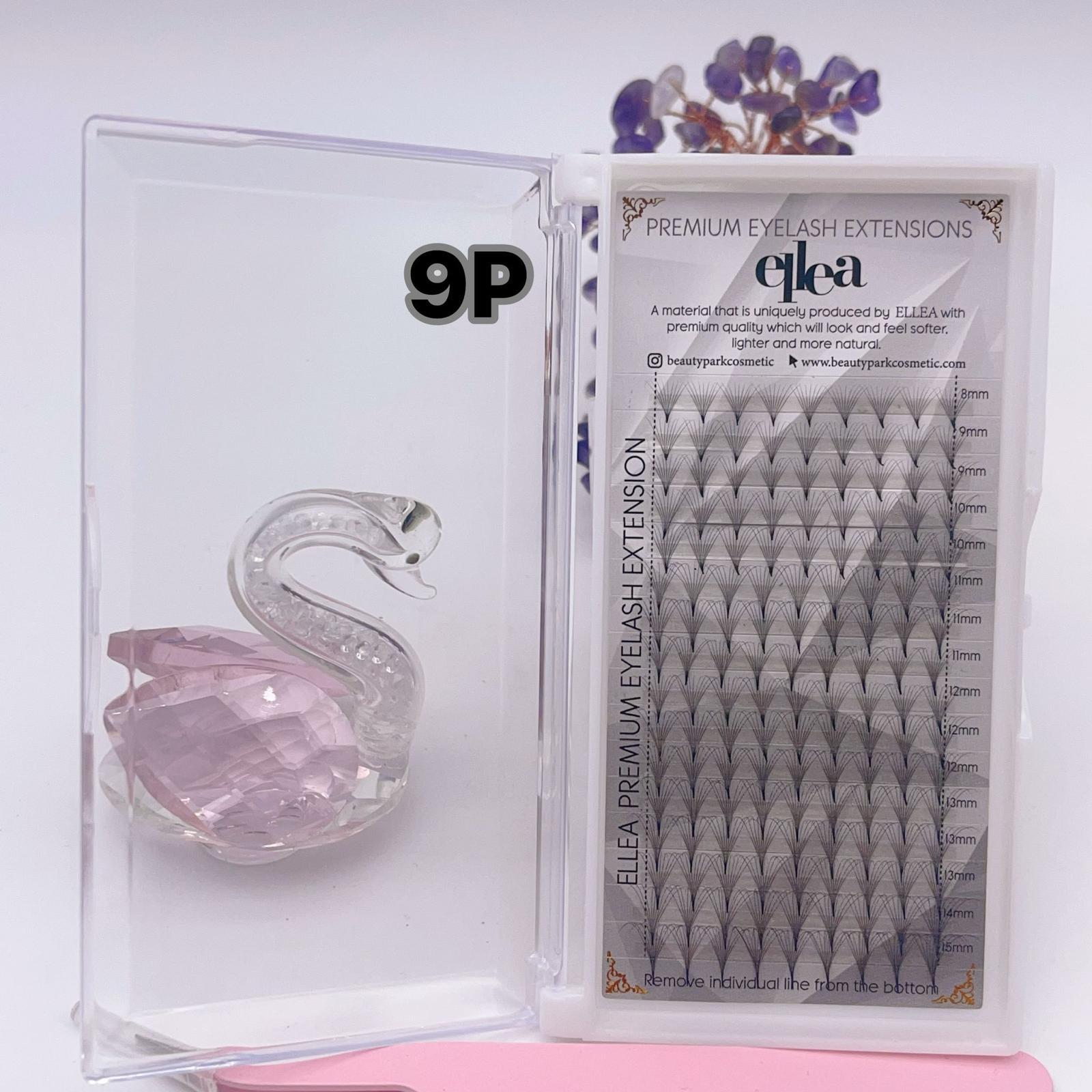 9D ÇEK BIRAK HAZIR VOLÜM İPEK KİRPİK 0.7 KALINLIK D KIVRIM 8-15MM BOY ARALIĞI