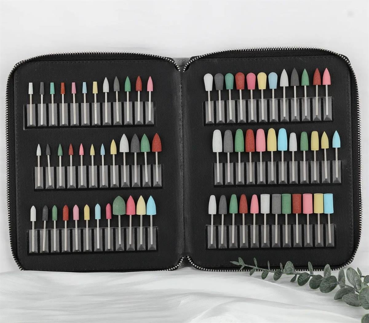 ELLEA NAİL 72 PARÇA SİLİKON FREZE UÇ SETİ