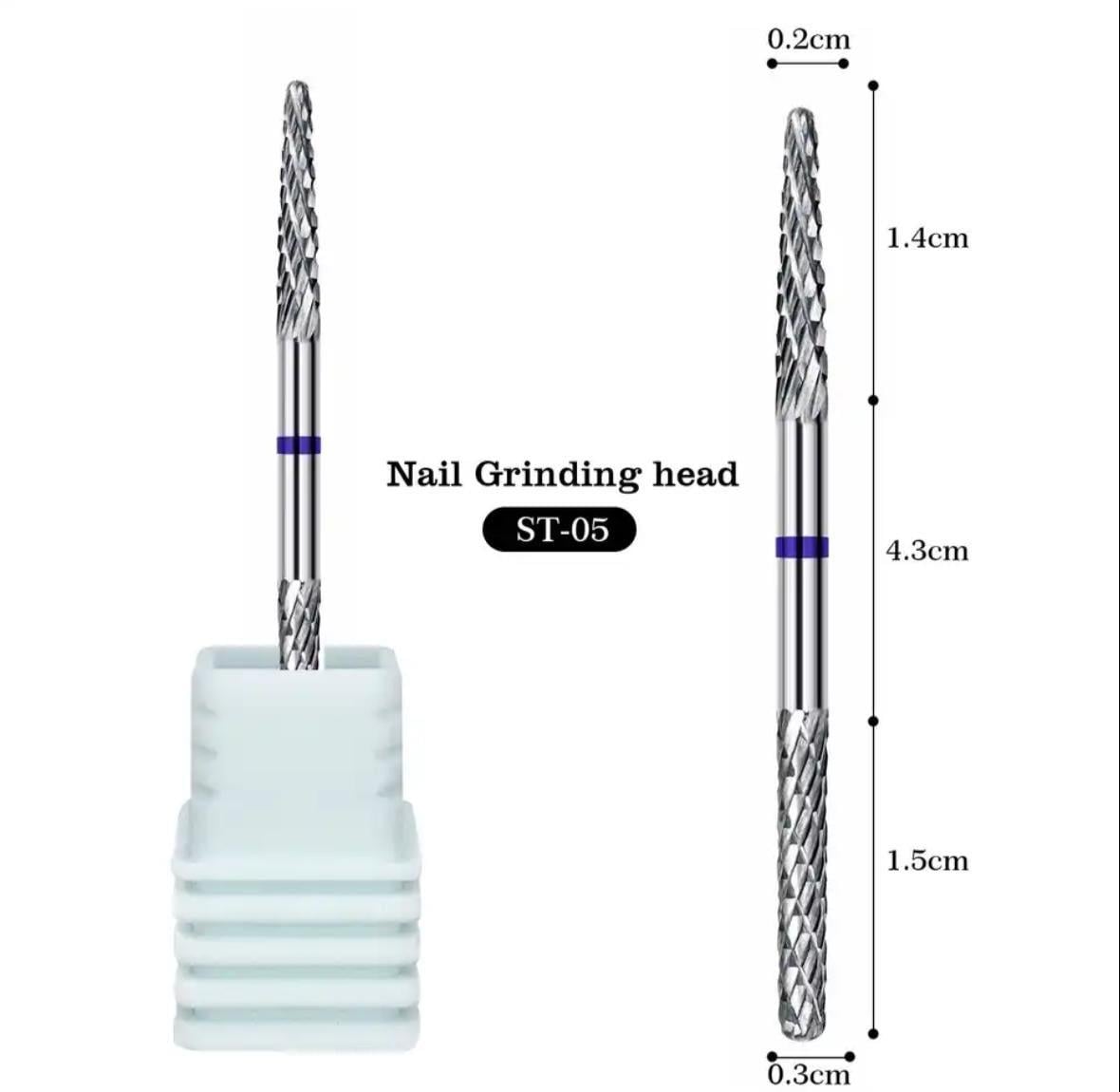 ELLEA NAİL ÇELİK ÇİFT TARAFLI MAVİ FREZE UÇ