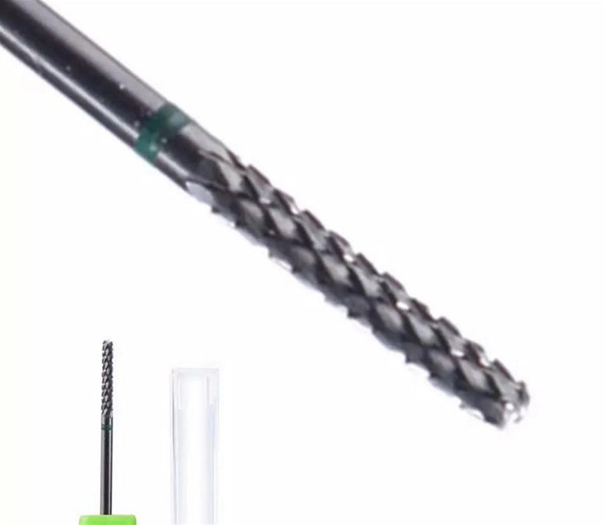 ELLEA NAİL ÇELİK YEŞİL İNCE FREZE UÇ