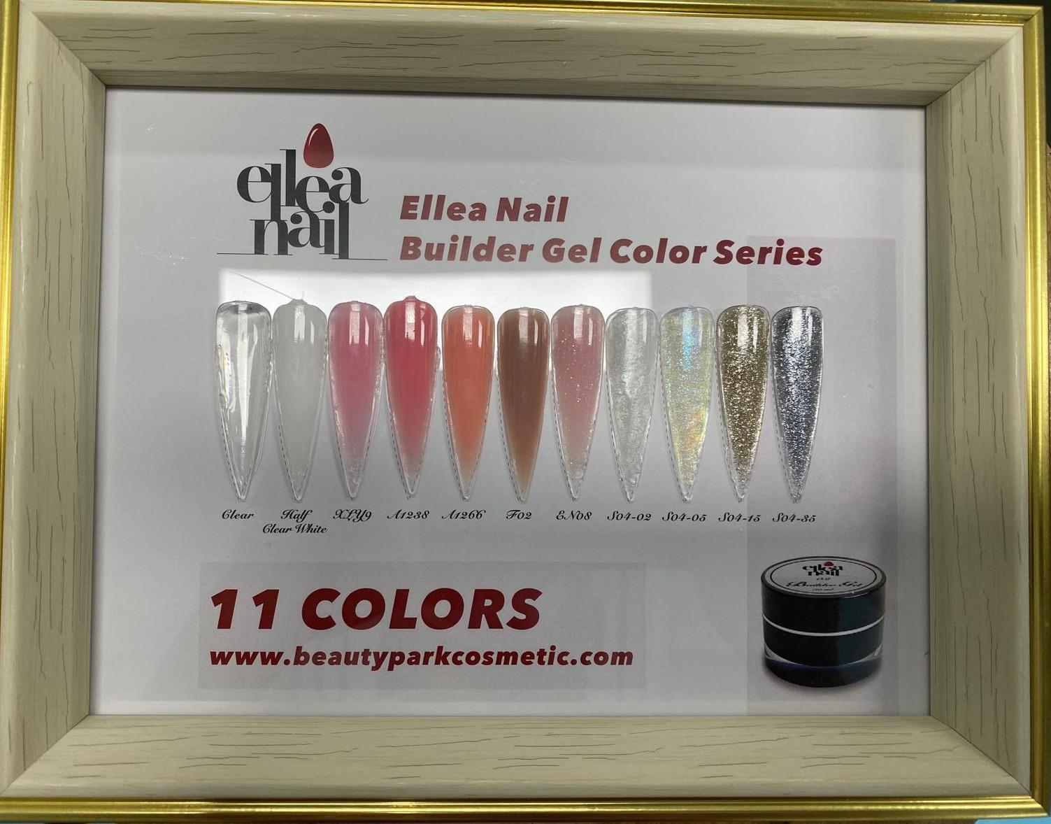 ELLEA NAİL GLITTER BUILDER GEL 30 MG S04-15 GOLD SİMLİ