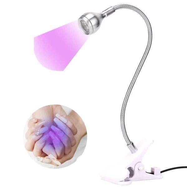 ELLEA NAİL MASAYA SABİTLEMELİ UV LED KURUTUCU AKROBAT LAMBA BEYAZ