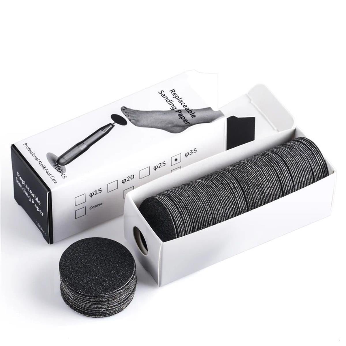 ELLEA NAİL PODODİSK YEDEK ZIMPARA LARGE 35 MM 100 ADET 80 GRİT