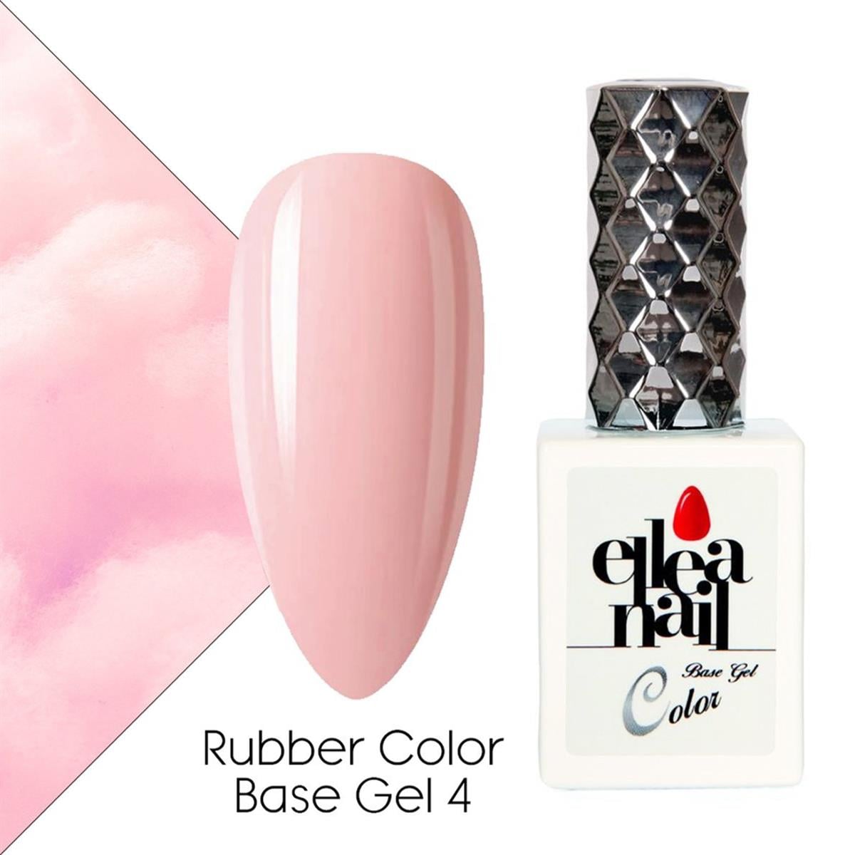 ELLEA NAİL RUBBER COLOR BASE GEL 4